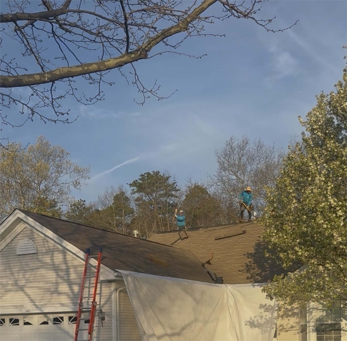 Expert Roofing and Storm Damage Project Near You on Raleigh St