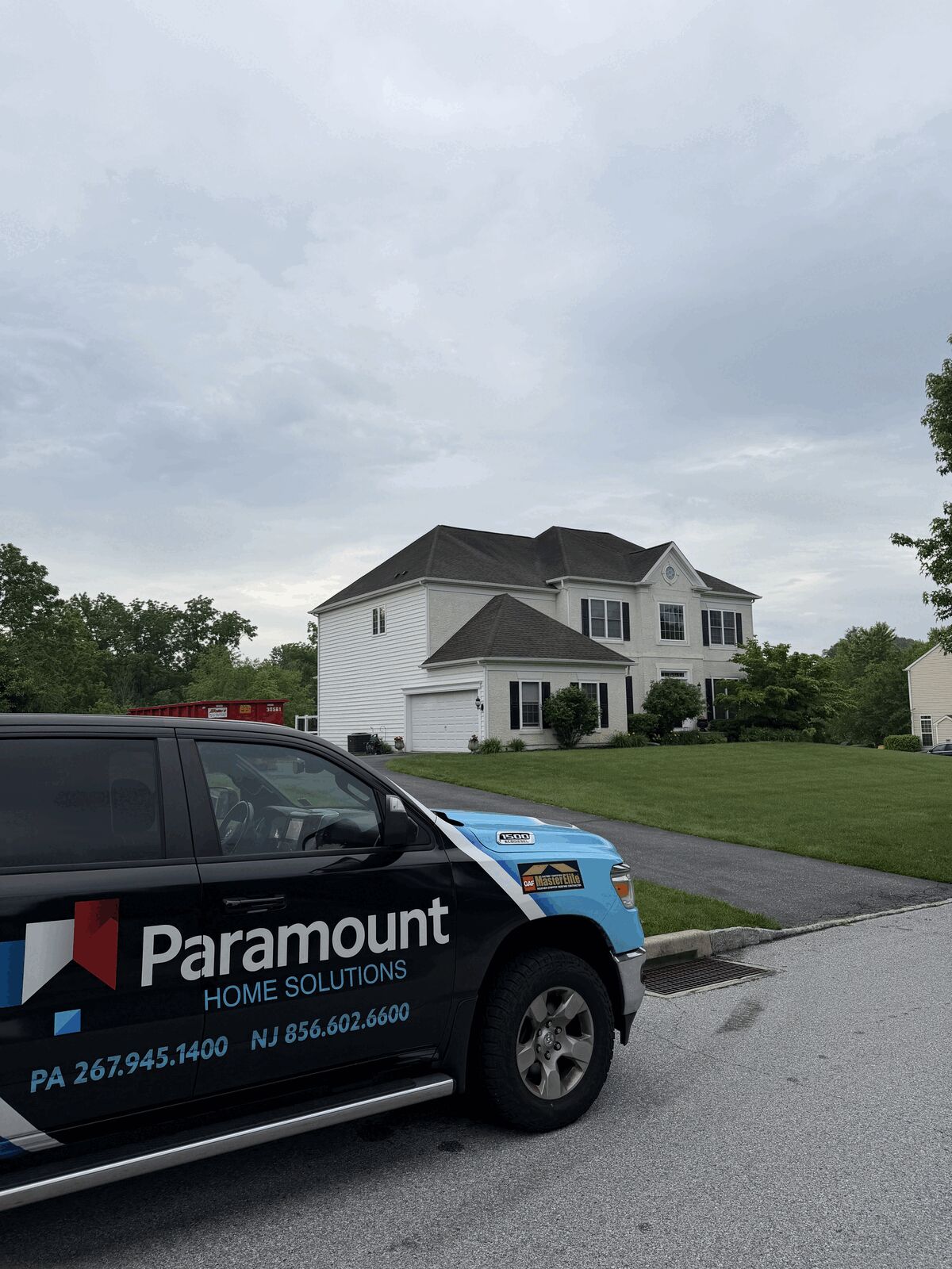 Paramount Home Solutions Replaces A Full Roof In Downingtown