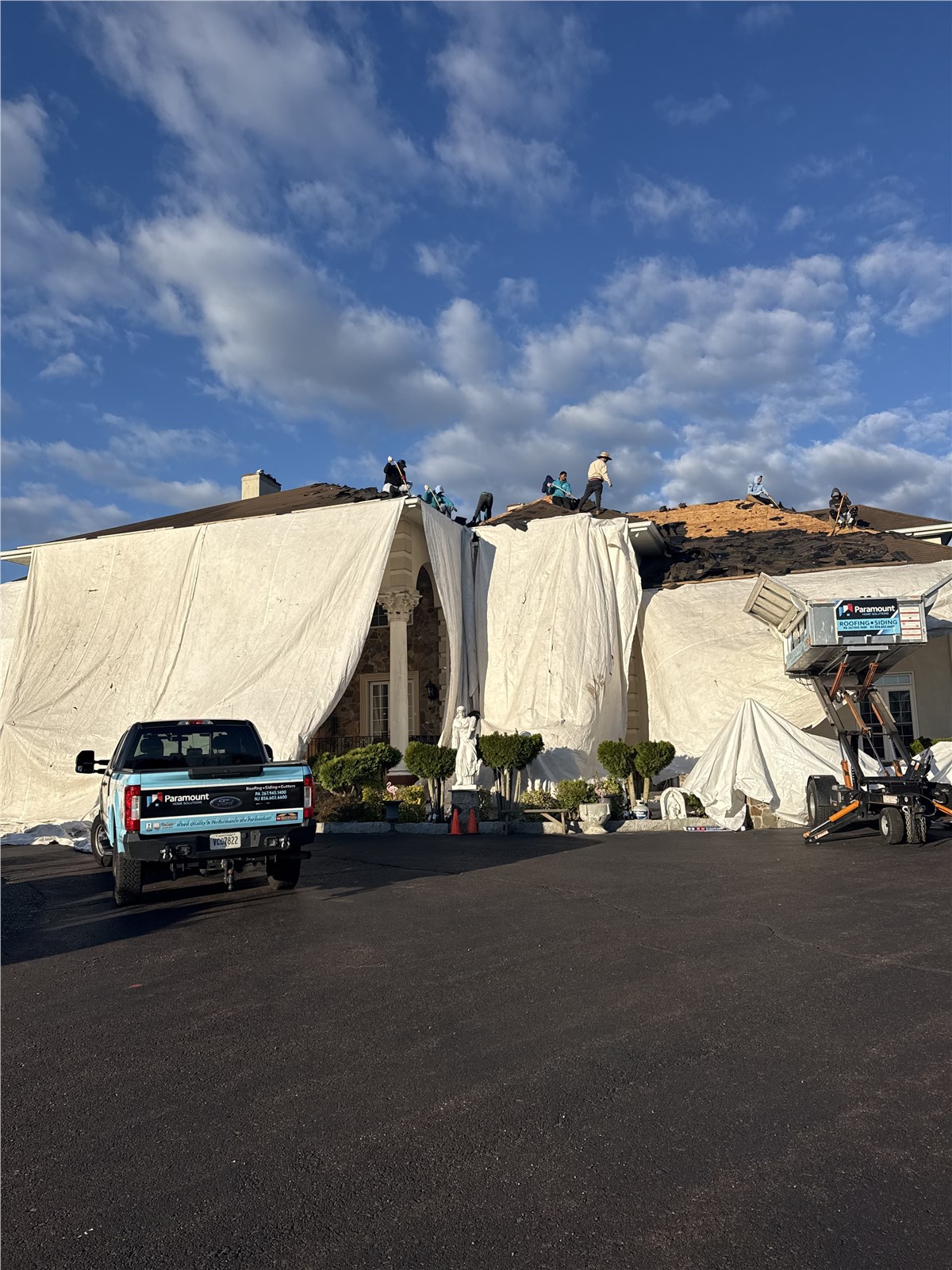 Expert Roofing and Storm Damage Project Near You on Old Schuylkill Rd